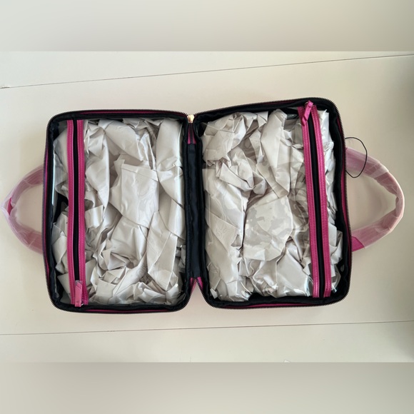 Betsey Johnson Pink Cosmetic Bag